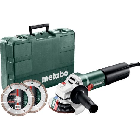Amoladora angular METABO WQ 1100-125 SET