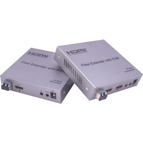 Switch di rete Link ESTENSORE KVM VIDEO HDMI® 4K 60HZ SU FIBRA OTTICA FINO A 20 KM