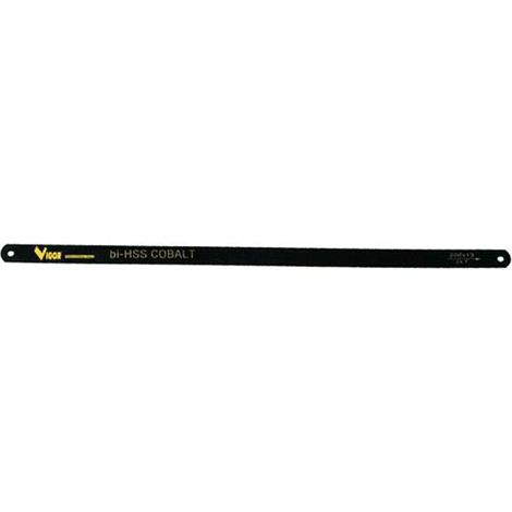 Lame Per Seghetti Hss-Cobalto Vigor Cobalt-Nere 300X13X6 Cf.100Pz
