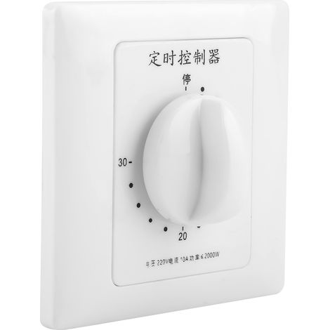 Minuteur de pompe à eau 220 V, compte à rebours mécanique, commande intelligente intérieure (30 minutes) (1/5)
