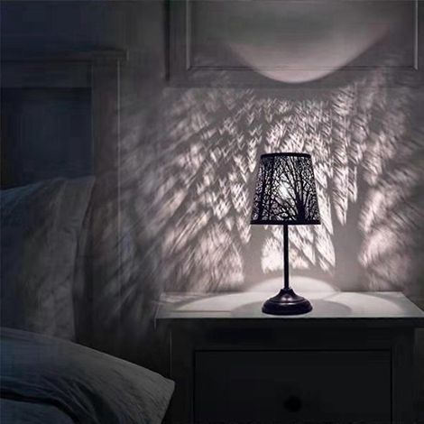 Petit abat-jour pour lampe de table, lustre ou applique murale, blanc. (1/5)