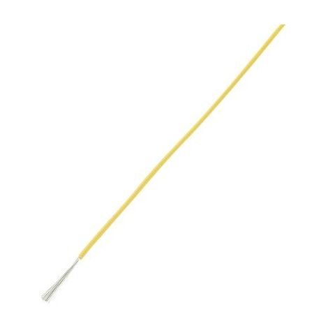 TRU COMPONENTS 1566843 Cavo per cablaggi LiY 1 x 1.50 mm² Giallo 10 m
