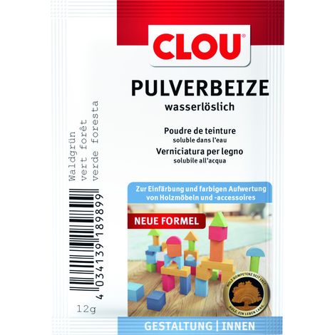 Clou Holzbeize 12 g waldgrün