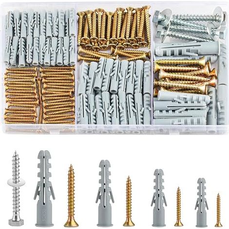 228 Pcs Concrete Placo Self Tapping Dowel Screws And Dowel (1/3)