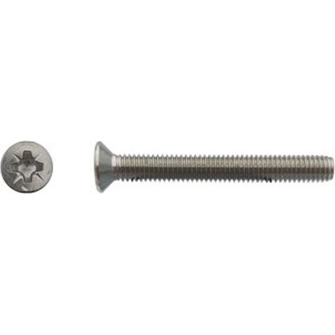Vis à métaux tête fraisée Pozidriv® Inox A4 - 4 x 35 mm - BIVI (1/2)