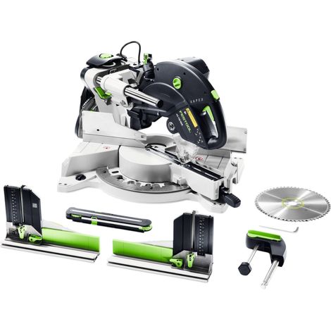 Festool KS 120 REB-Set-AS Troncatrice radiale 1600 W a corrente 260 mm 579357 (1/5)