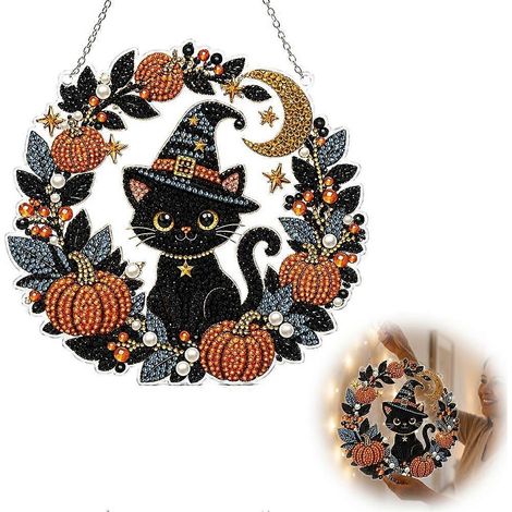 Halloween DIY Hanging Ornament Acrylic Wall Decor For Festive Home Display (1/5)