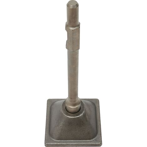 Compresseur SDS Hex Jack Hammer Masher, plaque anti-choc, outil pour compacter le béton, également pour marteau piqueur de démolition 15,24 x 15,24 x 40,64 cm (1/5)