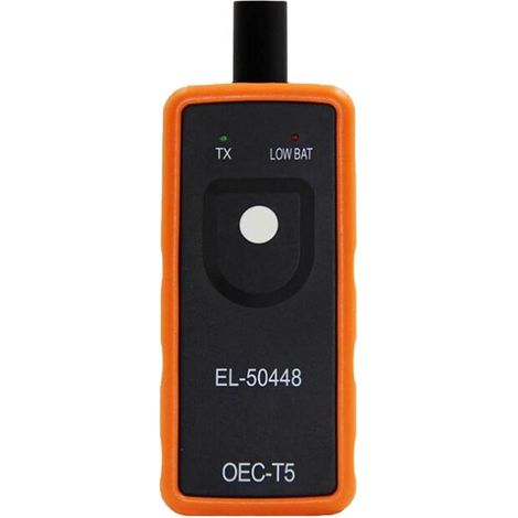 Outil d'apprentissage de la pression des pneus TPMS EL-50448, outil pour capteur de pression des pneus OEC-T5, orange, pile non incluse