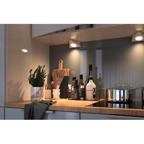 99959 éclairage de meubles LED Clever Connect Spot Trigo Tunable White 12 V incl. 1x2,1 watts gradable Blanc dépoli Métal 2700-6500K (1/5)
