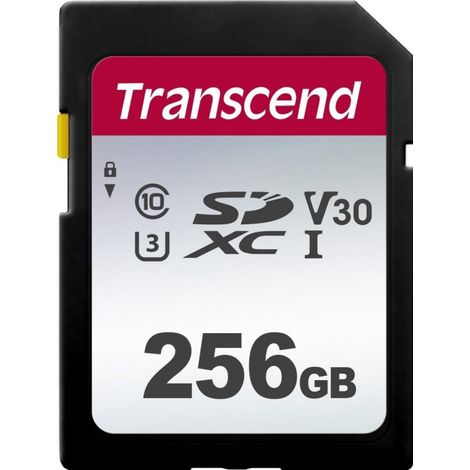 Transcend SDXC 300S 256GB Class 10 UHS-I U3 V30 (1/3)
