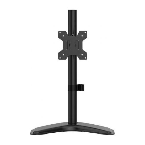 AISENS - SOPORTE DE MESA CON PEANA ECO GIRATORIO E INCLINABLE PARA MONITOR/TV 10KG DE 17-32, NEGRO