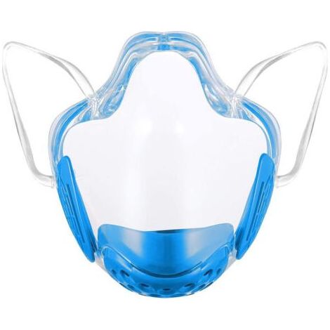 Mascarillas, Mascarillas protectoras, Mascarilla transparente, Mascarilla antipolvo, Mascarilla transparente visible (1/5)