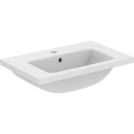 Ideal Standard I.Life S Compact Wall Hung Basin 600mm Wide - 1 Tap Hole (1/5)
