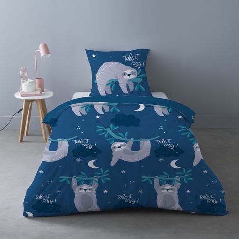 Housse de couette140x200 PARESSEUX + 1 taie (1/3)