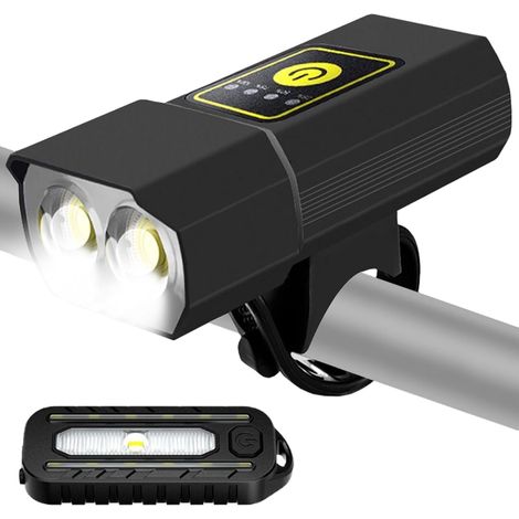 Feux De Vélo pour La Conduite - Éclairage Cyclisme pour Vélo Route - Lampe (1/5)