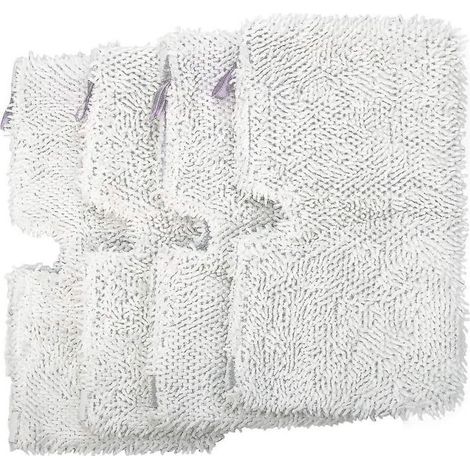 Lot de 6 lingettes de nettoyage en microfibre S3500 pour nettoyeur vapeur Shark Steam Pocket S2901 S3501 (1/5)
