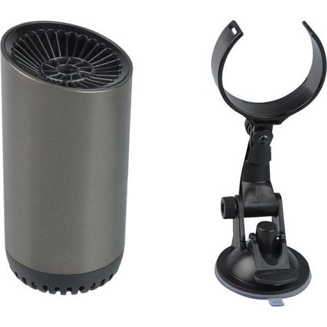 Sbrinatore per parabrezza portatile 12V per auto – elimina ghiaccio e neve dai vetri – 1 unità(Argento) (1/3)