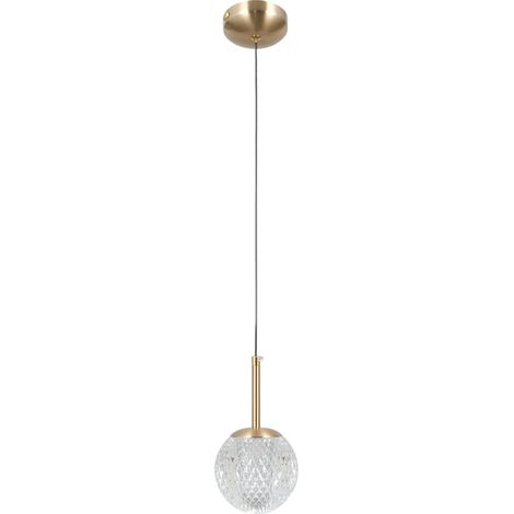 PADRI Hängelampe 1 G9 Gold ITALUX PND-40827-1-HBR-CL