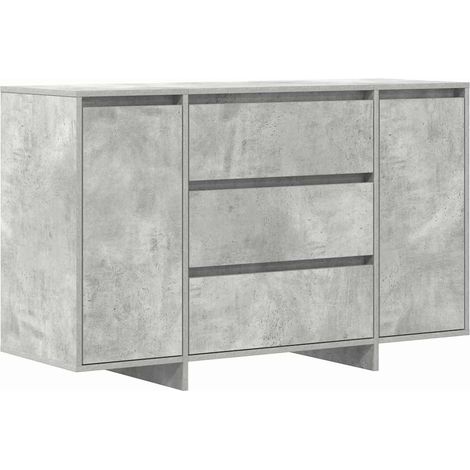 Maison Exclusive - Credenza Grigio cemento 120 x 41 x 75 cm Legno multistrato