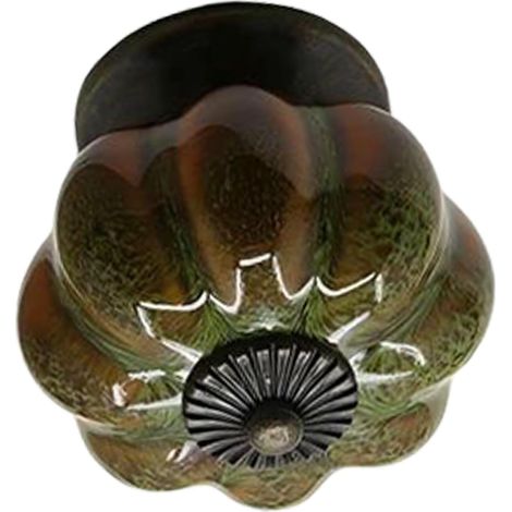 Pumpkin Cabinet Knobs and Handles with Screws (Leopard Green) (1/5)