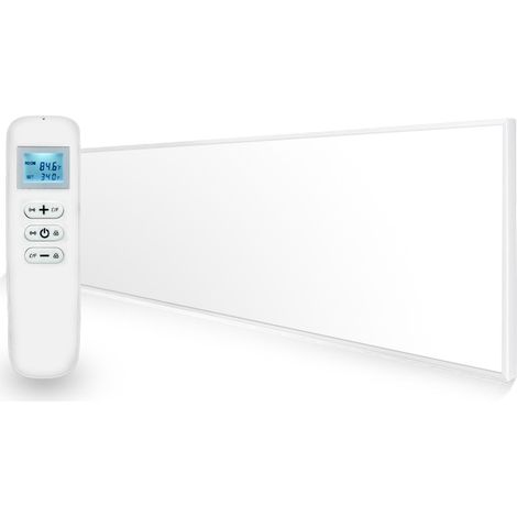 Mirrorstone 350W Ultraslim Nexus Wi-Fi Infrared Heating Panel - Electric Panel Heater-Wall Mounted (1/5)