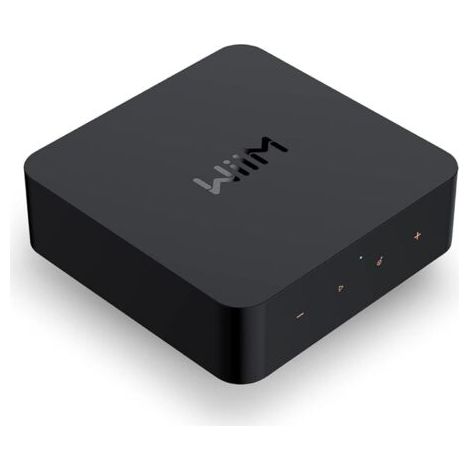 WiiM Pro Récepteur AirPlay 2, Google Cast Audio, Streamer Multi-pièces WiFi, Compatible avec Alexa, Siri et Google Assistant, Diffusion Audio Haute résolution à partir de Spotify, Amazon Music, Tidal (1/5)