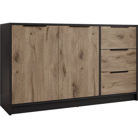 Cómoda Ophdome 109 , Con cajones y puertas, Número de cajones: 0, 81x138x41cm (1/5)