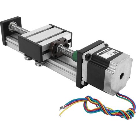 dispositif de réglage mécanique à faible friction pour rail de guidage linéaire en alliage d'aluminium (1/5)