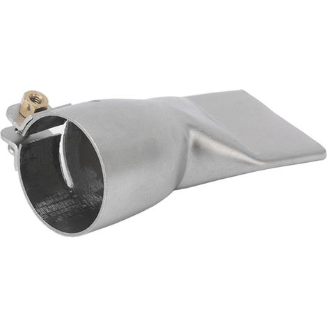 Buse de soudage en acier inoxydable haute résistance résistante à la chaleur accessoire de soudage pour soudage de plaques en plastique PVC grande bouche plate triangulaire Ø 32 mm 1 pièce (1/5)