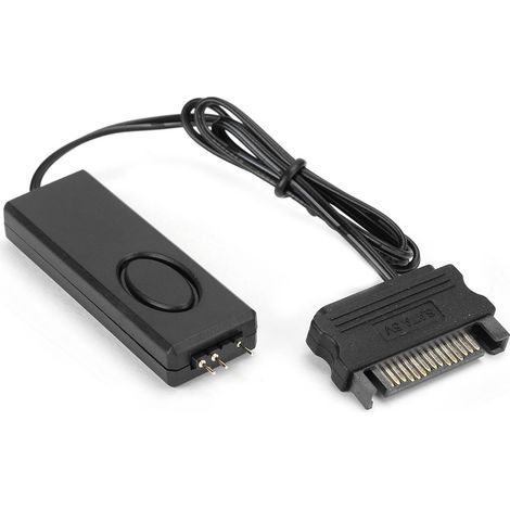 RF remote control for fans and lighting, PC accessories 5V Symphony ARGB Black SATA (black) (1/5)