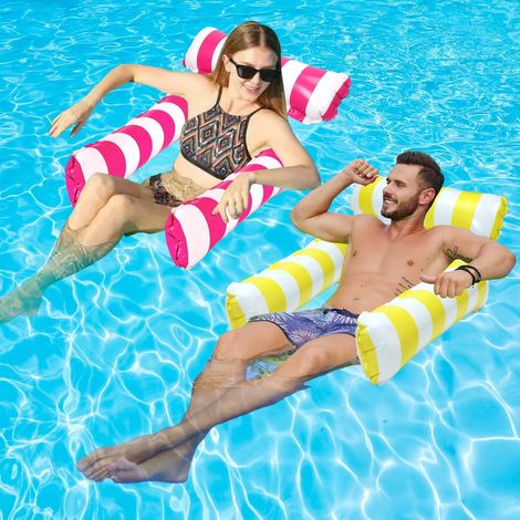 Lots de 2 matelassés pour adultes, jambon pour piscine 4 et 1 avec filet pour fondant et 3 tubes. (1/5)