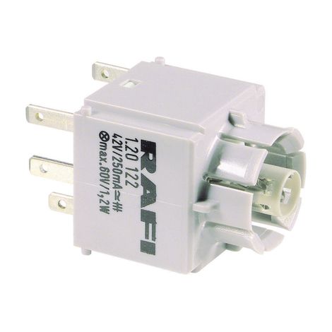 Interruptor rafi 1.20.123.023 250 V paquete 10