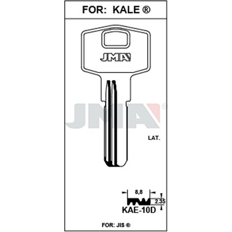 Llave de seguridad 10D