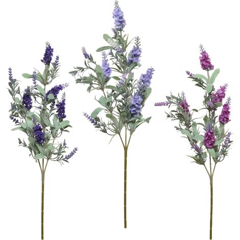 MAZZO DI LAVANDA 11X23XH68CM POLIESTERE 3 MOD (1/4)