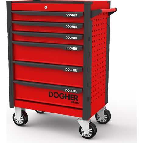 Dogher 025-015 CARRO PROF.SILVERSTONE 6 CAJ.678X459X859