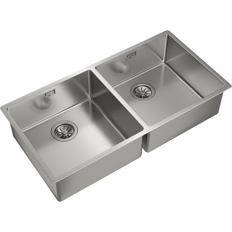 Fregadero de Dos Senos Teka RS15 2C 860 90 cm 8434778004267 S0422959 Teka (1/4)