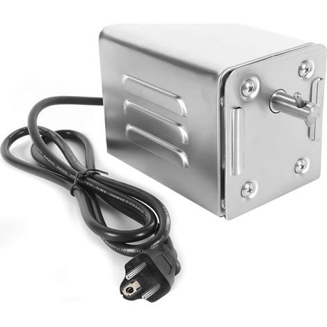 Moteur barbecue acier inoxydable – 220‑240V – professionnel – poulet / porc / chèvre – extérieur (1/5)
