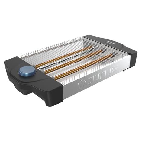Taurus Tostador horizontal plano Neptuno Plus con gran superficie 24x20 cm Para todo tipo de pan y bollería, 900W, 12 niveles de tostado, resistencias de cuarzo, tostado uniforme y rápido
