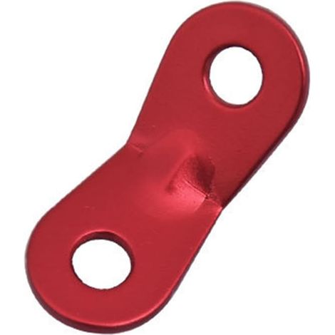 Tendeur de corde aluminium robuste pour fixation stable – Accessoire de camping, randonnée, hauban de tente, boucle réglable, tendeur de vent, lot de 2, léger et durable. (1/5)