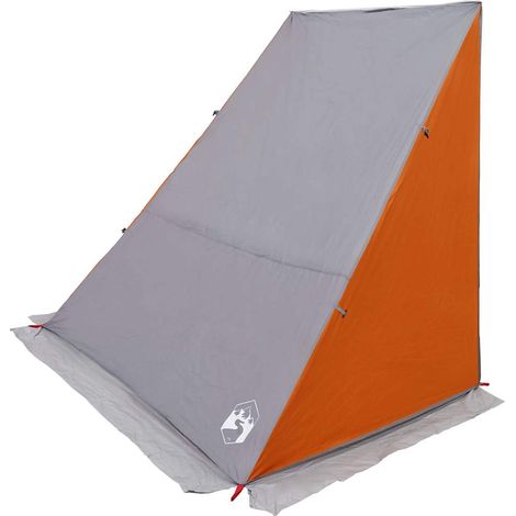 vidaXL Tienda para portón trasero Gris y naranja (1/2)