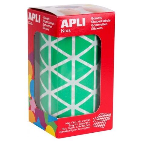 APL R.GOMETS TRIANG.20MM. VERDE 4870