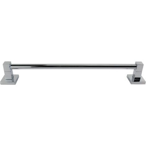 Cleafe - Porta Asciugamani Asciugamano Acciaio Bagno Fissaggio Parete 40 Cm Square 59190 - (1/2)