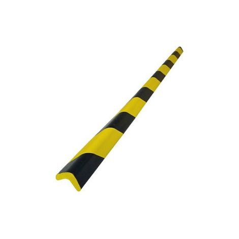 Protector de espuma en ángulo 750 x 30 x 8mm  Negro - Amarillo