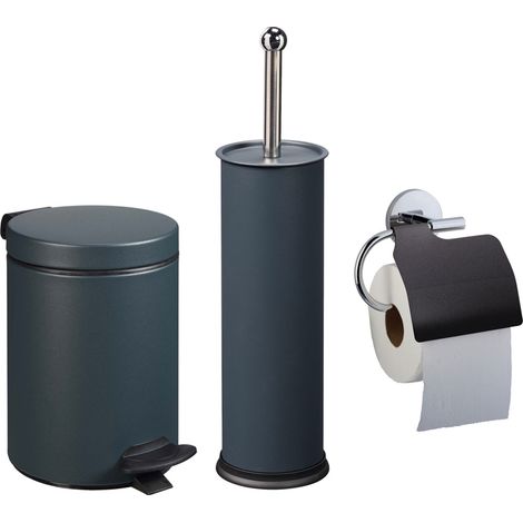 Ensemble salle de bains/toilettes avec poubelle 3L et accessoires - ROSSIGNOL (1/5)