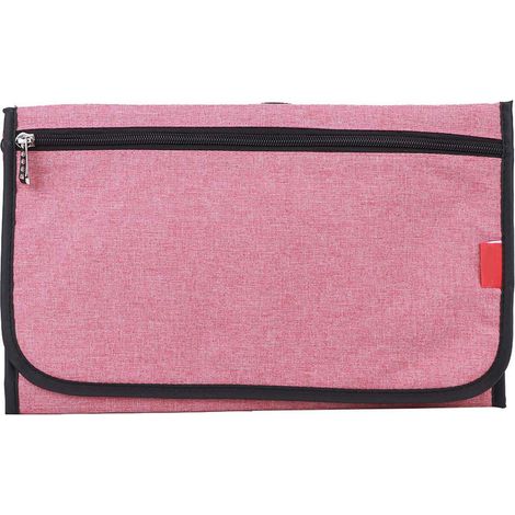 Matelas à langer portable et multifonctionnel pour nouveau-né (rouge) (1/5)