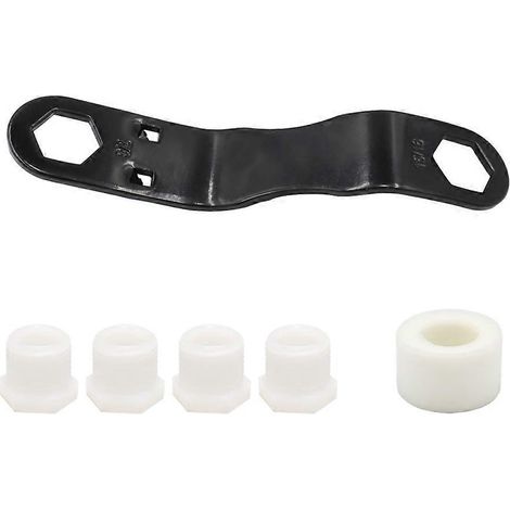 Kit de clé à double extrémité pour chauffe-eau durable avec bouchons de vidange pour camping-car (1/5)