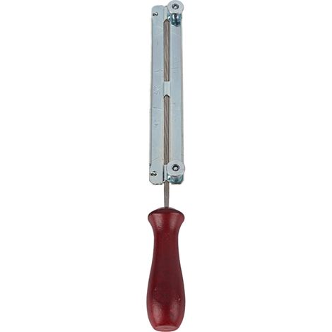 Kit d'affûtage pour tronçonneuse avec lime et manche en bois dur (4.8mm)