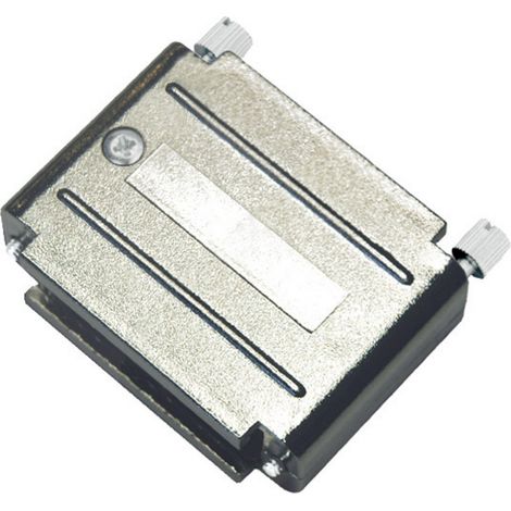 encitech DAPK25-JS/MET 6211-0100-43 D-SUB Adaptergehäuse Polzahl: 25 Kunststoff, metallisiert Silbe