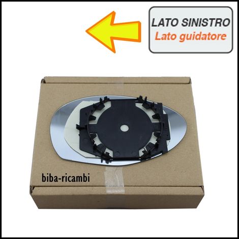 Piastra vetro specchio lato sx-guidatore alfa romeo 147 alfa gt fino 08/2009 (1/3)